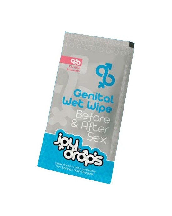 Toallita húmeda Genital Wet Wipe, Joy Drops