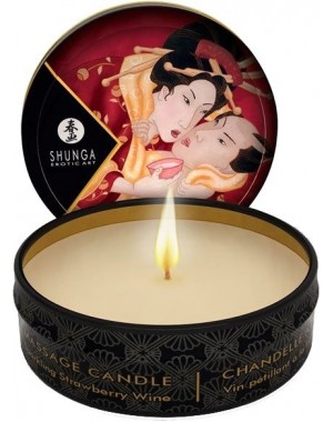 Vela de Masaje Romance, Fresas con Vino, 30ml