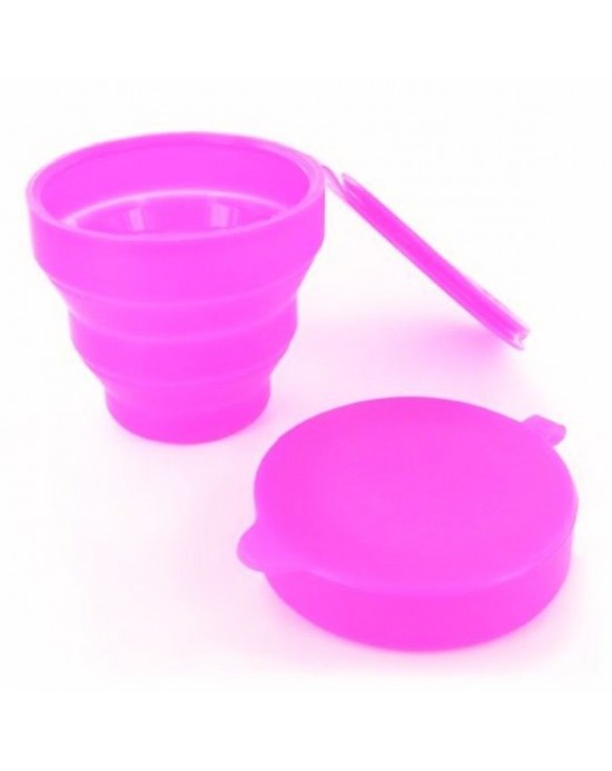 Esterilizador de copas plegable [Rosa]