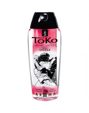 Lubricante Toko Aroma - Fresas con Cava [165ml]