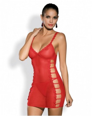 Chemise Peony [S/M] [Rojo]