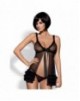 Babydoll Kalia [L/XL] [Negro]