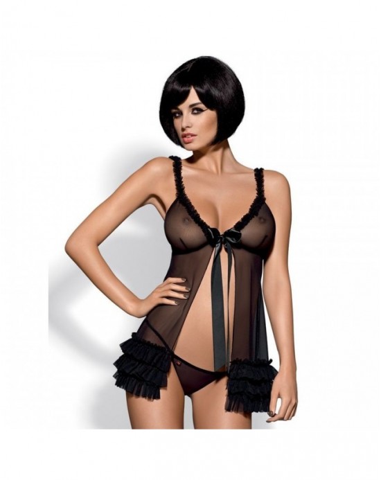 Babydoll Kalia [L/XL] [Negro]