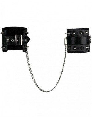 Esposas Cuero Darksy [Negro]