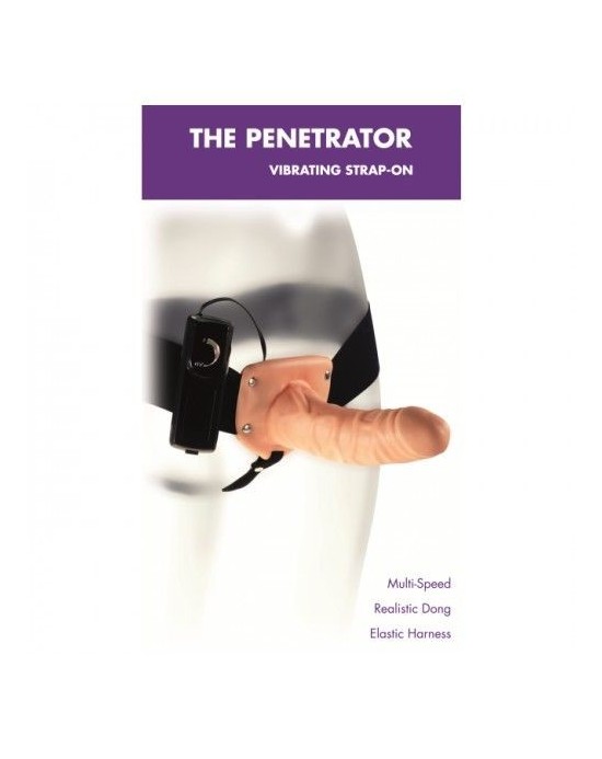 Arnes Realistico THE PENETRATOR con Vibración, Kinx