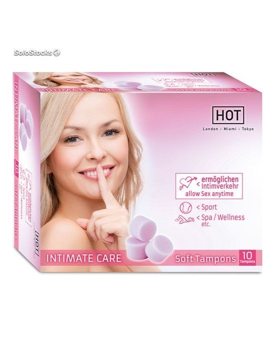 Hot Intimate Care Soft Tampons [10un]