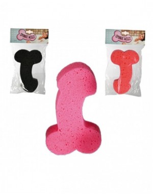 Esponja Baño en forma de Pene [Rosa]
