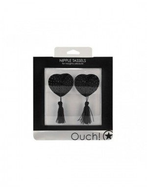 Cubre Pezones Corazon [Negro]