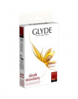 Condones Glyde Slimfit Fresa [10und]