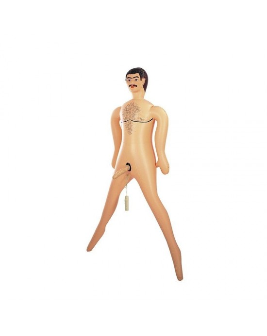 Muñeco con Pene Vibrador Big John