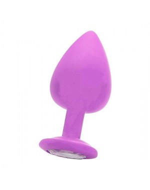 Extra Large Plug Diamante [Morado]