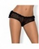 Panties Frillita [Negro] [L/XL]