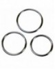Set Anillas Metal Cock Ring
