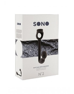 Plug Anal con Anillo Nº2 [Negro]