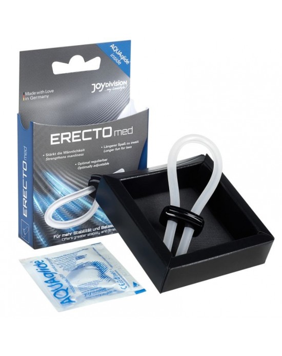 Anillo Silicona Erecto [Blanco]