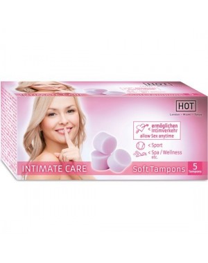 Hot Intimate Care Soft Tampons [5und]