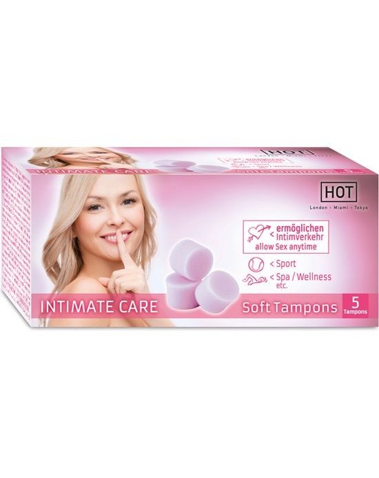 Hot Intimate Care Soft Tampons [5und]