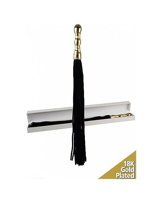 Azotador con Mango Bañado en Oro