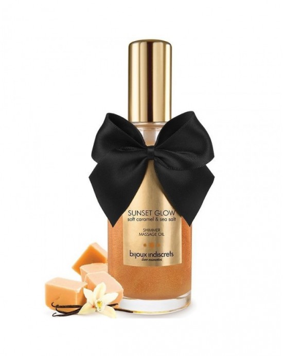 BIJOUX ACEITE DE MASAJE BRILLANTE AROMA A CARAMELO