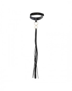 BIJOUX INDISCRETS MAZE COLLAR CON FLECOS NEGRO