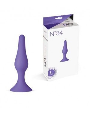 Plug Anal con Ventosa Nº34 [Lila]
