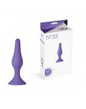 Plug Anal con Ventosa Nº33 [Lila]