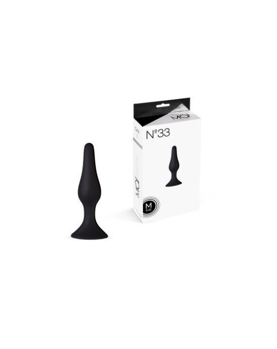 Plug Anal con Ventosa Nº34 [Negro]