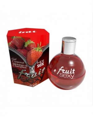 Gel Lubricante Fruit Sexy [Fresas con Champagne] [40ml]