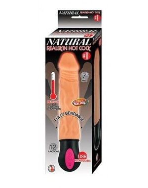 Vibrador Recargable Realistico Hot Cock 1