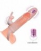 Funda Pene Vibradora con Conejito [16.5cm]