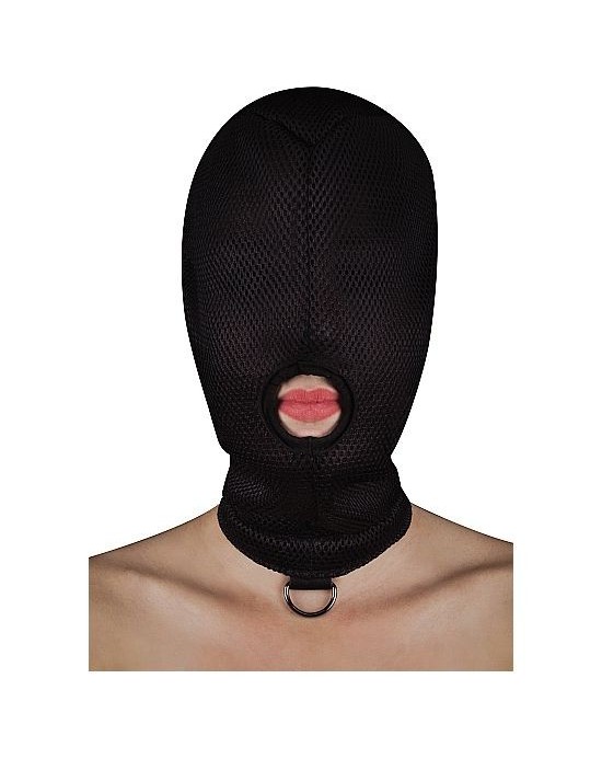 Mascara Extreme un Agujero con Anilla [Negro]