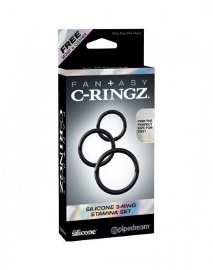 Set 3 Anillas Silicona C-Ringz