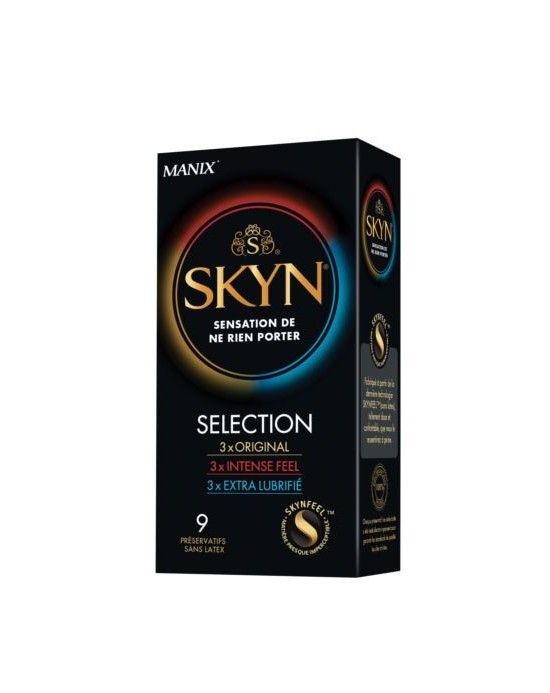 Preservativos sin Latex SKYN Selection [9un]