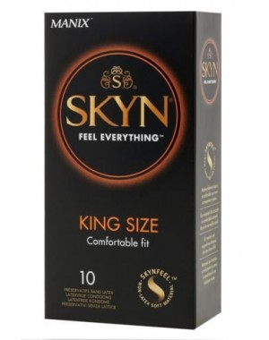 Preservativos sin Latex SKYN King Size [10un]