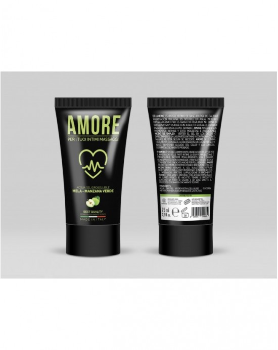 Gel Lubricante Amore [Manzana Verde] [75ml]