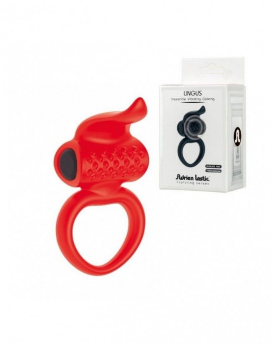 Anillo Pene Vibrador Lingus [Roja]