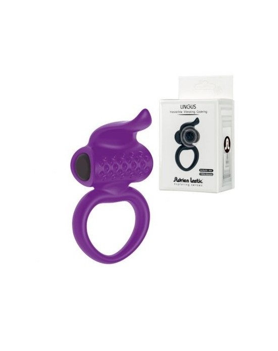Anillo Pene Vibrador Lingus [Lila]