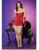 Babydoll Lace and Panty [T.Plus] [Rojo]