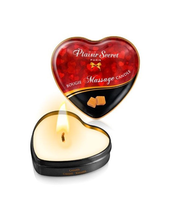 Vela Masaje Corazón [Caramelo] [35ml]