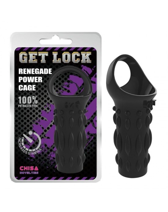 Funda para Pene Renegade [Negro] [11.5cm]