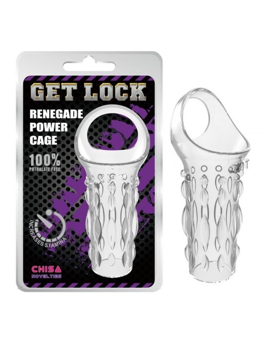 Funda para Pene Renegade [Transp] [11.5cm]