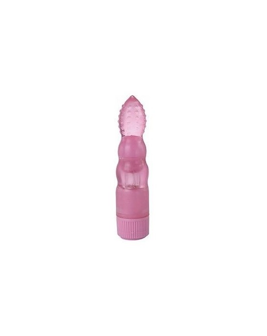 Vibrador Jelly Punteado [Rosa]