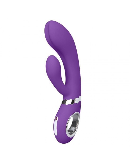 Vibrador Nomi Tang Wild Rabbit [Morado-Plata]