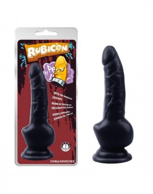 Dildo Obsidian Intruder [18x3.2cm] [Negro]