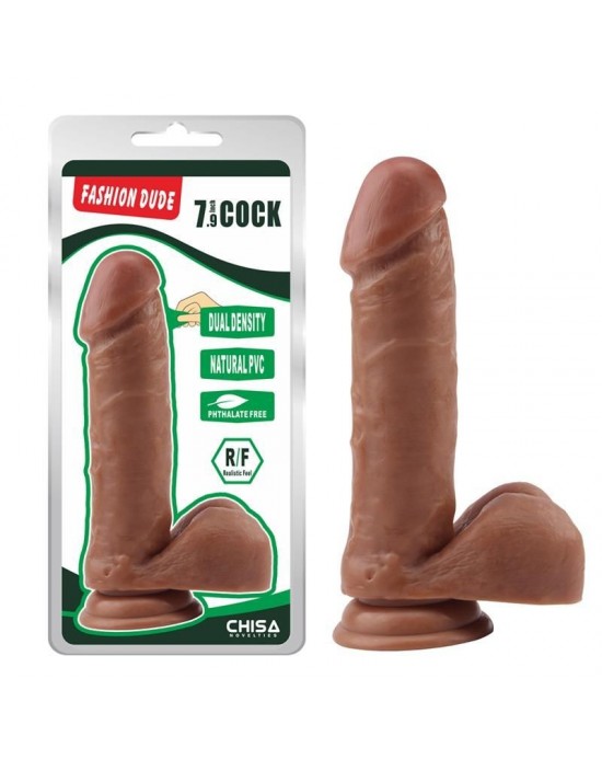 Dildo Fashion Dude [20cm] [Bronceado]