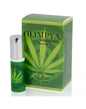 Estimulante Olimpya Vibrating Pleasure . Cannabis [6ml]