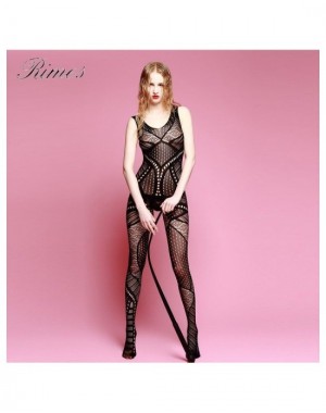Bodystocking Rimes 7071 [TU] [Negro]