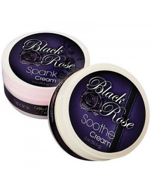 Set Cremas Eróticas Black Rose Soothe-Spank