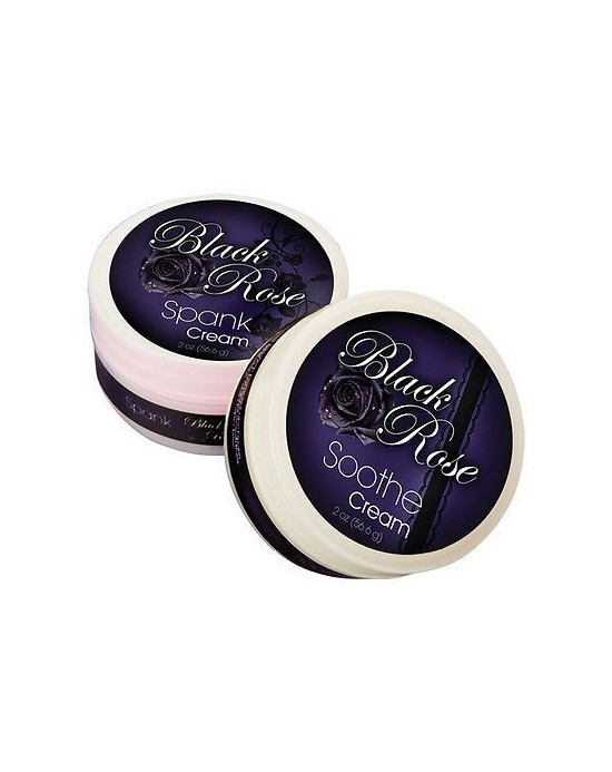 Set Cremas Eróticas Black Rose Soothe-Spank