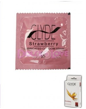 Condones Glyde Fresa, 10u